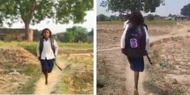 Viral Video Anak 10 Tahun Hanya Dengan 1 Kaki Berjalan 1 Km ke Sekolah, Aktor Ini Beri Reaksi Mengejutkan