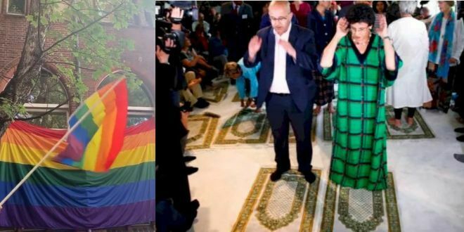 Dukung LGBT Masjid di Jerman Ini Kibarkan Bendera Pelangi